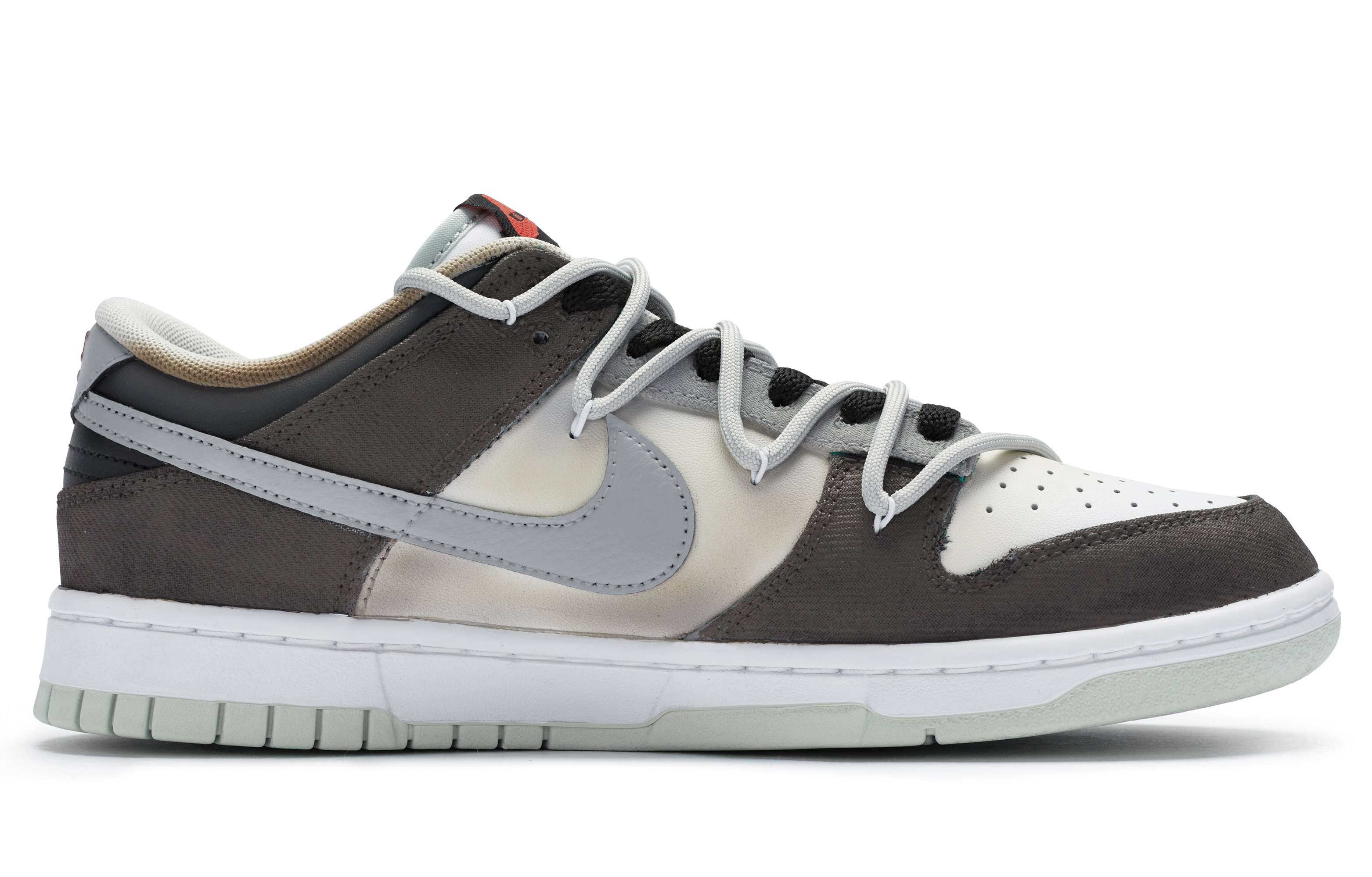 Order 【定製球鞋】Nike Dunk Low 811製造 野蠻故事 高街 戶外 解構 手繪噴繪 低筒 板鞋 男款 粟米棕灰