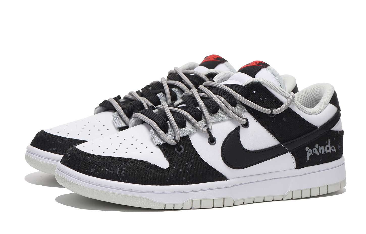 [Custom Shoes] Nike Dunk Low 'Deconstructed High Street Black White' 圖 3