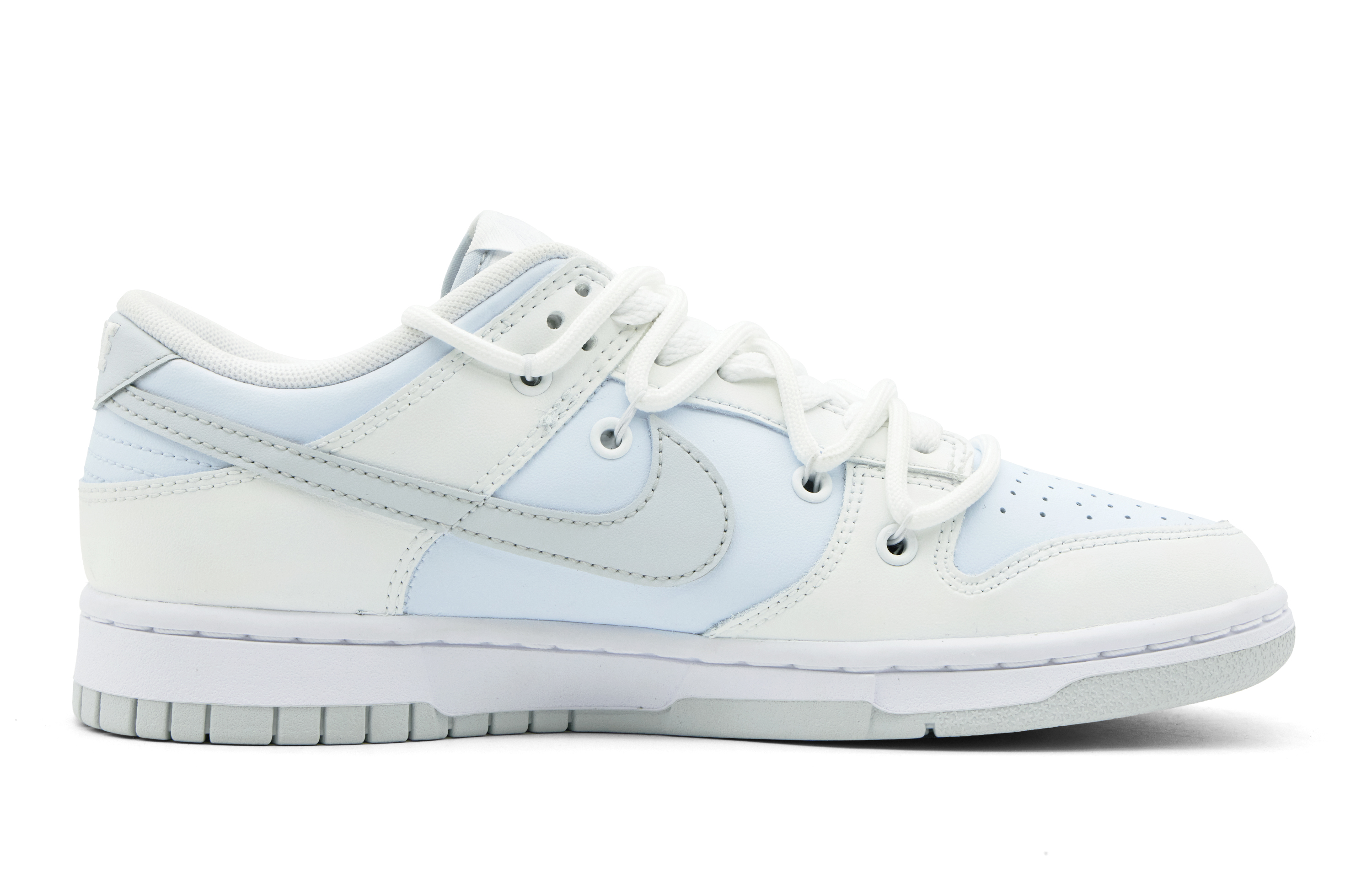 Order [Zapatillas Personalizadas] Nike Dunk Low 'Ice Blue Deconstruido' DH9765-102(Team51-女款碎冰蓝)