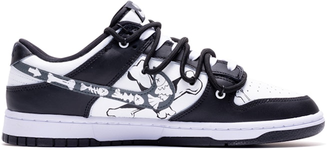 【カスタムシューズ】ナイキダンクロー『デコンストラクトレース - フィッシュボーングラフィティ』 DH9765-002(TeamR-女款鱼化骨黑白) Order 【カスタムシューズ】ナイキダンクロー『デコンストラクトレース - フィッシュボーングラフィティ』 DH9765-002(TeamR-女款鱼化骨黑白)