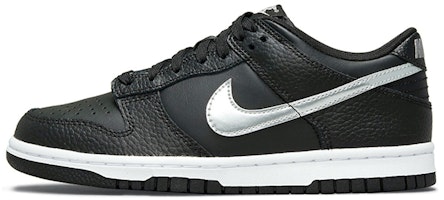 【客製化球鞋】Nike Dunk Low 解構鞋帶 六一主題 魚化骨 手繪噴繪 潮流塗鴉 低筒 板鞋 GS 黑白 Sizing 【客製化球鞋】Nike Dunk Low 解構鞋帶 六一主題 魚化骨 手繪噴繪 潮流塗鴉 低筒 板鞋 GS 黑白