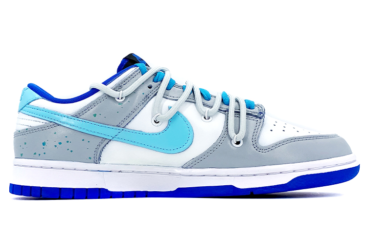 Order [定制鞋] 耐克Dunk Low 解构蕾丝未来街头 DD1391-001-(Team-K男女款OW解构回到未来)