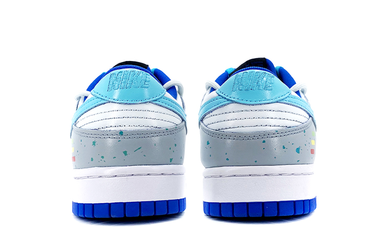 Shop [定制鞋] 耐克Dunk Low 解构蕾丝未来街头 DD1391-001-(Team-K男女款OW解构回到未来)