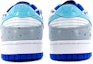 Shop 【定制球鞋】Nike Dunk Low 解構鞋帶 時尚高街 回到未來 未來科技主題 低幫 板鞋 男女同款 灰白