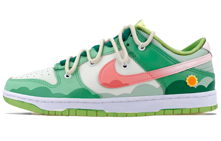Buy Nike Dunk Low Deconstruidas Rosas/Verdes DJ6188-300(TeamK-男款绿云S-BOX)