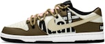 Buy Zapatillas Nike Dunk Low 'Cordones Deconstruidos - Mocha Cross' DJ6188-002(TeamA-DK拼接十字架S-BOX)