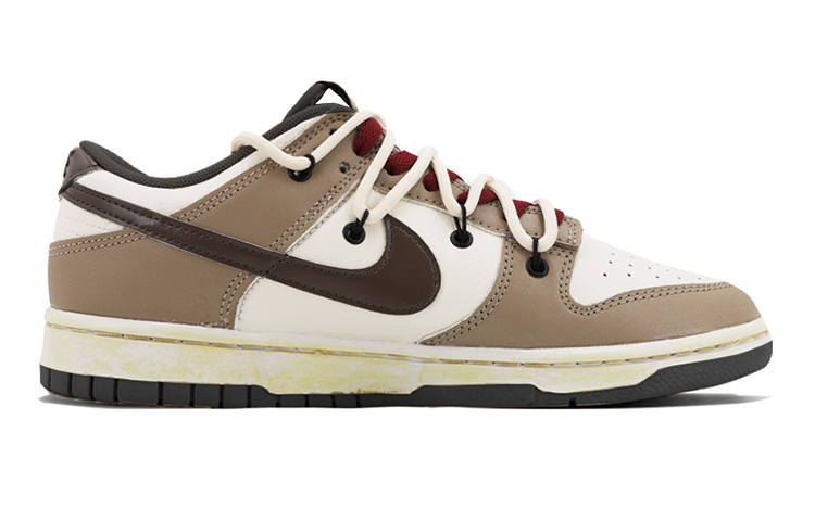 Order 나이키 덩크 로우 '디컨스트럭티드 사이버펑크 모카' (커스텀) CW1590-100(TeamK-摩卡电竞达人S-BOX)