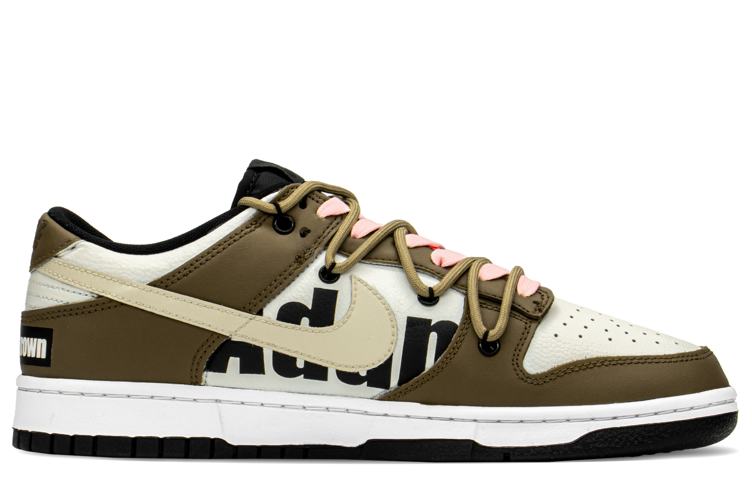 Order Zapatillas Nike Dunk Low 'Cordones Deconstruidos - Mocha Cross' DJ6188-002(TeamA-DK拼接十字架S-BOX)