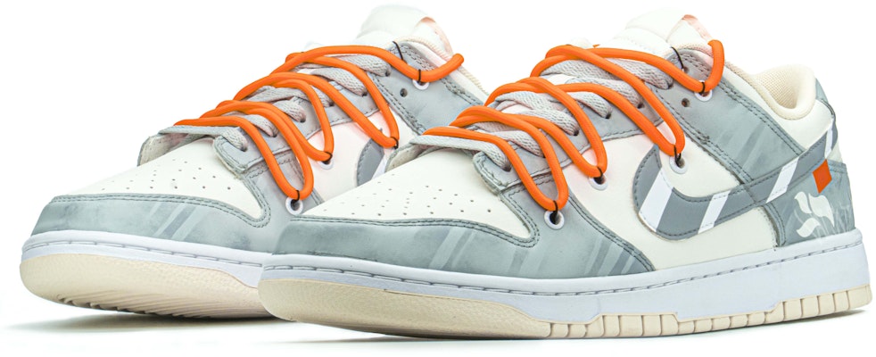 Kasut Nike Dunk Rendah ‘Tali Dekonstruksi Gaya Fungsional Kelabu Putih Kotak Istimewa' DJ6188-100(TeamA-DKL斜杠S-BOX) Lookbook Kasut Nike Dunk Rendah ‘Tali Dekonstruksi Gaya Fungsional Kelabu Putih Kotak Istimewa' DJ6188-100(TeamA-DKL斜杠S-BOX)