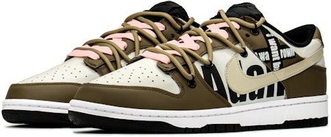 Zapatillas Nike Dunk Low 'Cordones Deconstruidos - Mocha Cross' DJ6188-002(TeamA-DK拼接十字架S-BOX) Lookbook Zapatillas Nike Dunk Low 'Cordones Deconstruidos - Mocha Cross' DJ6188-002(TeamA-DK拼接十字架S-BOX)