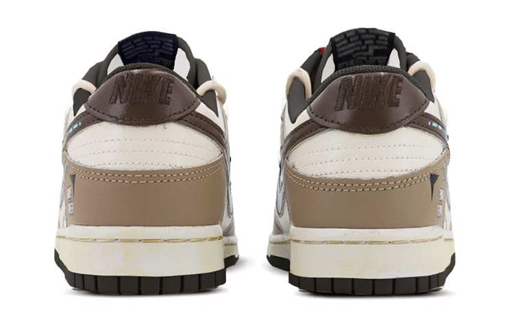Shop 나이키 덩크 로우 '디컨스트럭티드 사이버펑크 모카' (커스텀) CW1590-100(TeamK-摩卡电竞达人S-BOX)
