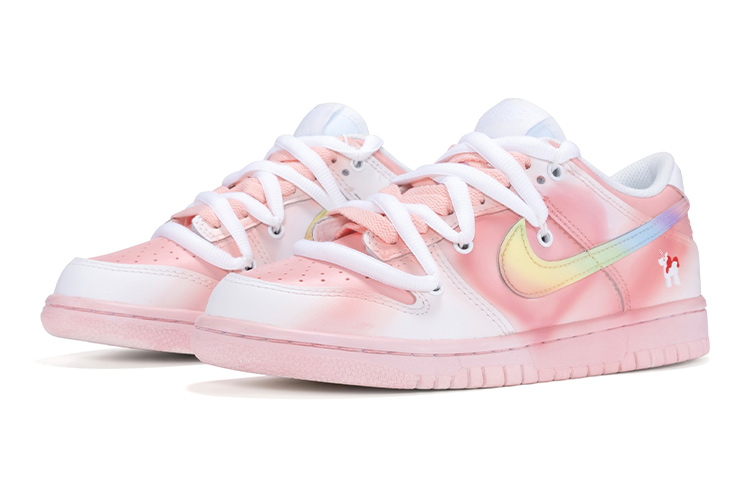 Shop ナイキ ダンク ロー "ユニコーン 解体レース" (46 characters) DH9765-100(TeamR-女款独角兽白粉)