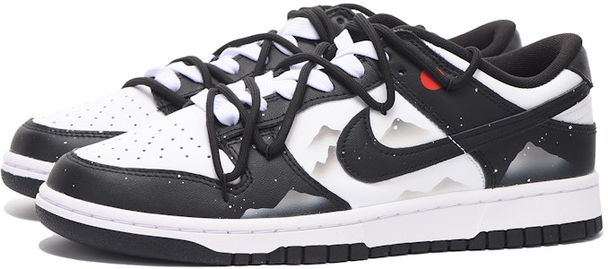 나이키 덩크 로우 '해체된 풍경' (커스텀) DD1391-100(Team59-男款山水) Lookbook 나이키 덩크 로우 '해체된 풍경' (커스텀) DD1391-100(Team59-男款山水)