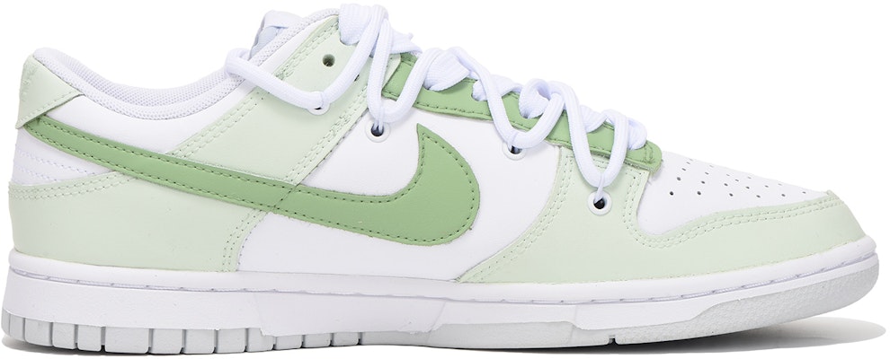 【訂製球鞋】Nike Dunk Low 解構 綠葉 高街 舒適 低筒 滑板鞋 男款 白綠 Order 【訂製球鞋】Nike Dunk Low 解構 綠葉 高街 舒適 低筒 滑板鞋 男款 白綠