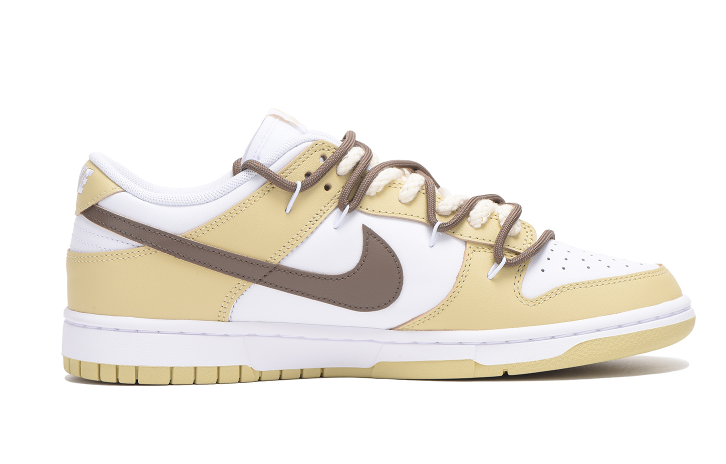 Order [Sepatu Custom] Nike Dunk Low 'Deconstructed Letters' DV0833-100(Team拾伍-男款卡其棕)