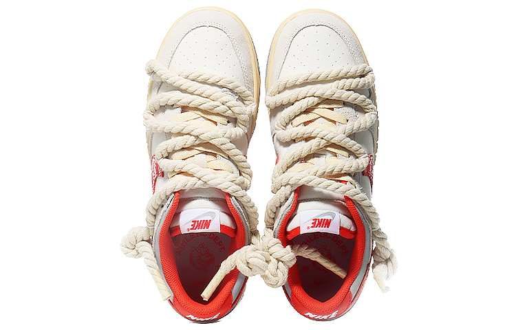 [Custom Shoes] Nike Dunk Low 'Deconstructed Ma Hemp Retro Cashew Flower' 圖 4