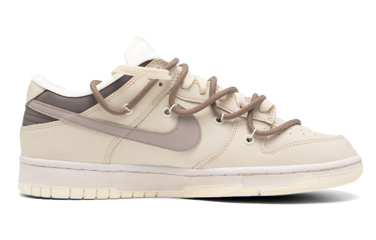 Order 나이키 덩크 로우 '디컨 모카 데저트'(커스텀) DH9765-100(Teamfour-女款沙漠风黄色)