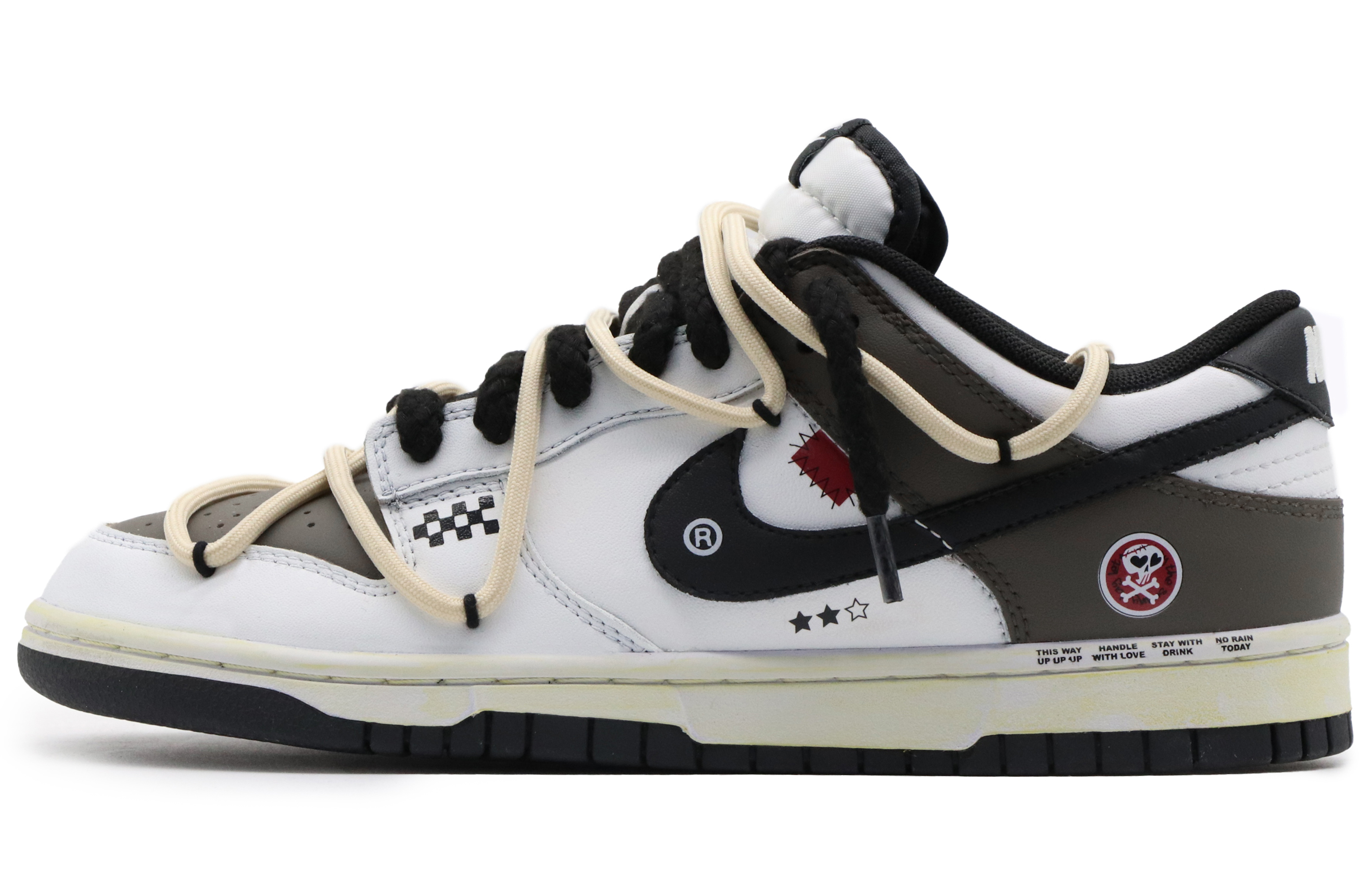 Order 나이키 덩크 로우 '디컨스트럭티드 모카 더티 썸머' (커스텀) DD1391-100(Team57-男款炙热)