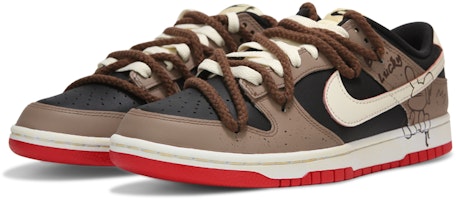 나이키 덩크 로우 '디컨 모카 래빗' (커스텀) FD9762-061(Teamfour-男女款摩卡兔) Lookbook 나이키 덩크 로우 '디컨 모카 래빗' (커스텀) FD9762-061(Teamfour-男女款摩卡兔)