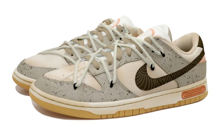 [Custom Shoes] Nike Dunk Low 'Deconstructed Mocha Splatter' 圖 3