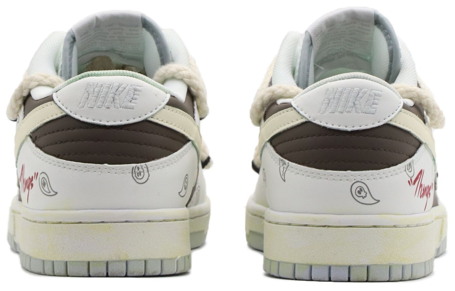 Shop [Sneakers Kustom] Nike Dunk Low 'Deconstructed Mocha Coklat' DV0831-101(Team57-男款序曲)