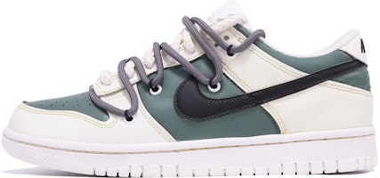 【定制球鞋】 Nike Dunk Low 限定 做舊 氧化 Vibe風 簡約 撞色 情侶 解構雙鞋帶 復古休閒 低幫 板鞋 GS 黃綠色 Buy 【定制球鞋】 Nike Dunk Low 限定 做舊 氧化 Vibe風 簡約 撞色 情侶 解構雙鞋帶 復古休閒 低幫 板鞋 GS 黃綠色