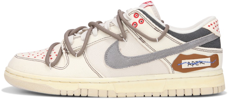 custom-shoes-nike-dunk-low-deconstructed-oxidized-beige