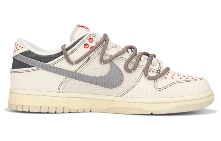 Order 나이키 덩크 로우 '디컨스트럭티드 베이지' (커스텀) DV0834-100(Team24-男款帆布沙丘)
