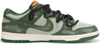 Order 나이키 덩크 로우 '그린 그래피티' (커스텀) DD1391-300(Teamfour-男款绿色做旧)