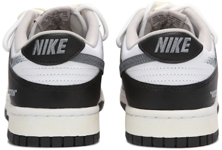 【客製球鞋】Nike Dunk Low 解構綁帶 氧化做舊 活力雙鉤 熊貓 字體 高街 低筒 滑板鞋 男款 黑白 Shop 【客製球鞋】Nike Dunk Low 解構綁帶 氧化做舊 活力雙鉤 熊貓 字體 高街 低筒 滑板鞋 男款 黑白