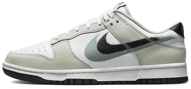 【客製球鞋】Nike Dunk Low 解構綁帶 氧化做舊 活力雙鉤 熊貓 字體 高街 低筒 滑板鞋 男款 黑白 Details for 【客製球鞋】Nike Dunk Low 解構綁帶 氧化做舊 活力雙鉤 熊貓 字體 高街 低筒 滑板鞋 男款 黑白