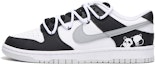 Buy 【客製化球鞋】Nike Dunk Low 解構式 熊貓 高街 禮盒 防滑耐磨 低筒 滑板鞋 男款 黑灰色