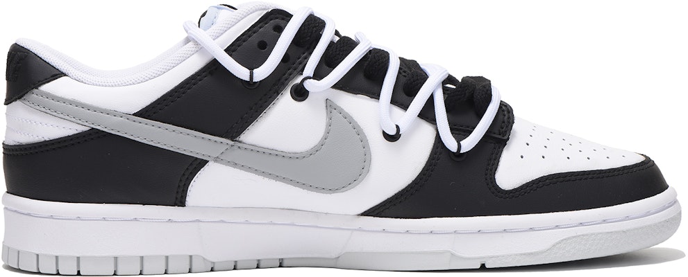 【客製化球鞋】Nike Dunk Low 解構式 熊貓 高街 禮盒 防滑耐磨 低筒 滑板鞋 男款 黑灰色 Order 【客製化球鞋】Nike Dunk Low 解構式 熊貓 高街 禮盒 防滑耐磨 低筒 滑板鞋 男款 黑灰色