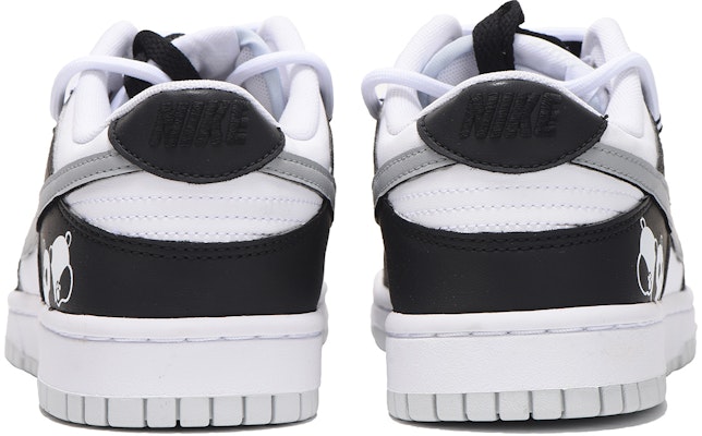 【客製化球鞋】Nike Dunk Low 解構式 熊貓 高街 禮盒 防滑耐磨 低筒 滑板鞋 男款 黑灰色 Shop 【客製化球鞋】Nike Dunk Low 解構式 熊貓 高街 禮盒 防滑耐磨 低筒 滑板鞋 男款 黑灰色