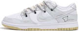 Buy 【定製球鞋】Nike Dunk Low 解構 紙飛機 高街 高筒 板鞋 男款 灰白