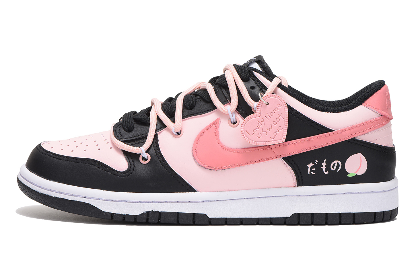 [Custom Shoes] Nike Dunk Low 'Deconstructed Peach Heart'