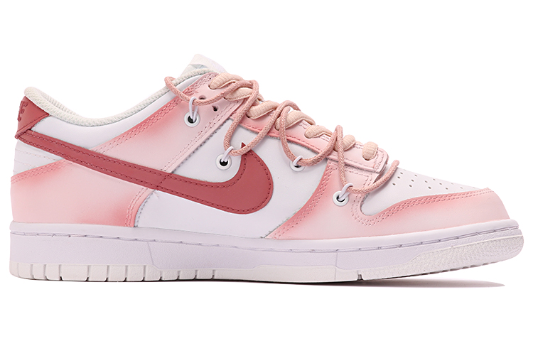 Order 나이키 덩크 로우 '핑크 고백' (커스텀) DH9765-100(TeamThree-一见倾心-粉红)