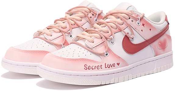 나이키 덩크 로우 '핑크 고백' (커스텀) DH9765-100(TeamThree-一见倾心-粉红) Lookbook 나이키 덩크 로우 '핑크 고백' (커스텀) DH9765-100(TeamThree-一见倾心-粉红)