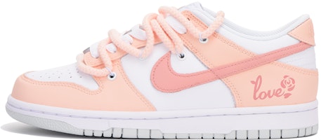 나이키 덩크 로우 '해체된 핑크 로즈' (커스텀) DH9765-102(Team59-女款粉色三) Buy 나이키 덩크 로우 '해체된 핑크 로즈' (커스텀) DH9765-102(Team59-女款粉色三)