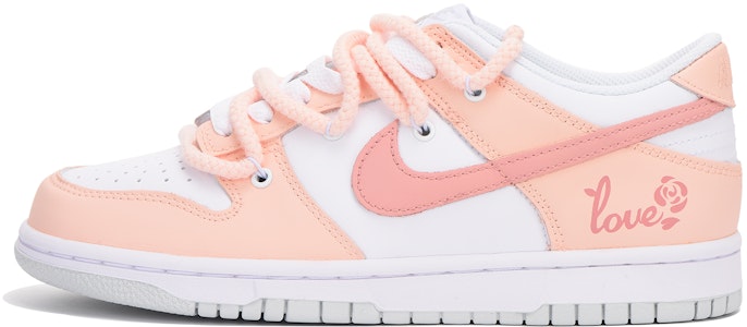 나이키 덩크 로우 '해체된 핑크 로즈' (커스텀) DH9765-102(Team59-女款粉色三) Buy 나이키 덩크 로우 '해체된 핑크 로즈' (커스텀) DH9765-102(Team59-女款粉色三)