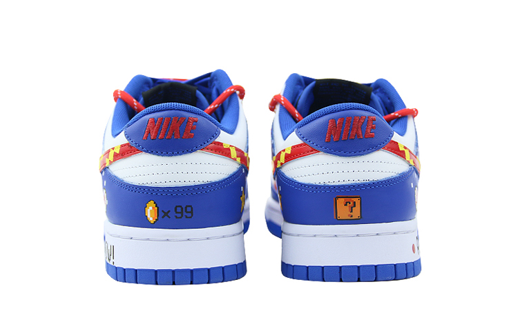 Shop 나이키 덩크 로우 '픽셀 해체' (커스텀) DD1391-001(Team叁-男女同款手绘解构电玩像素)