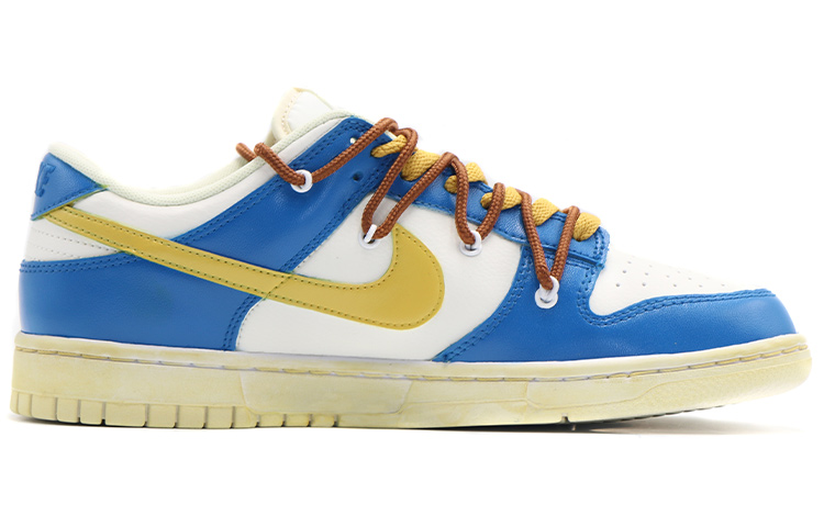 Order Zapatillas Nike Dunk Low 'Deconstruido Azul Amarillo Títere' DJ6188-100(Team17-男款双钩蓝黄色QD)