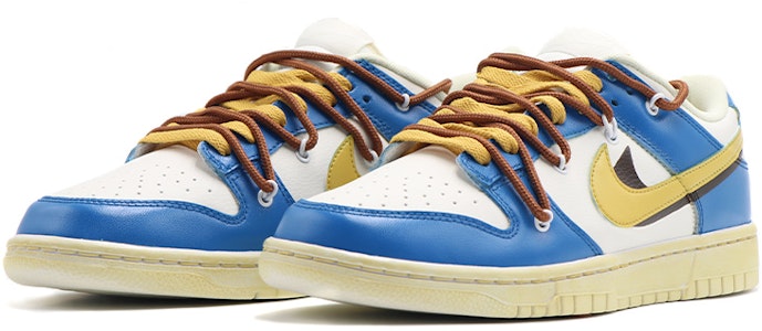Zapatillas Nike Dunk Low 'Deconstruido Azul Amarillo Títere' DJ6188-100(Team17-男款双钩蓝黄色QD) Lookbook Zapatillas Nike Dunk Low 'Deconstruido Azul Amarillo Títere' DJ6188-100(Team17-男款双钩蓝黄色QD)