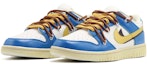 Lookbook Zapatillas Nike Dunk Low 'Deconstruido Azul Amarillo Títere' DJ6188-100(Team17-男款双钩蓝黄色QD)
