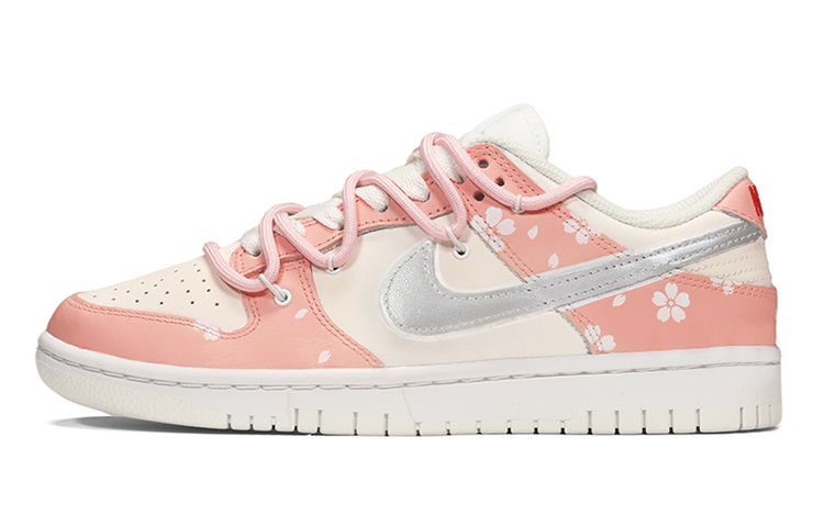 Buy 나이키 덩크 로우 '벚꽃 해체' (커스텀) DH9765-100(TeamE-女款解构风樱花浅粉)