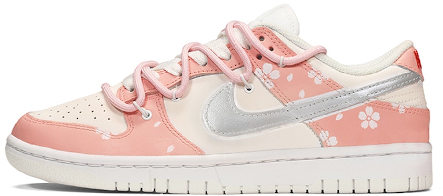【定制鞋款】Nike Dunk Low '解构樱花' DH9765-100(TeamE-女款解构风樱花浅粉) Buy 【定制鞋款】Nike Dunk Low '解构樱花' DH9765-100(TeamE-女款解构风樱花浅粉)