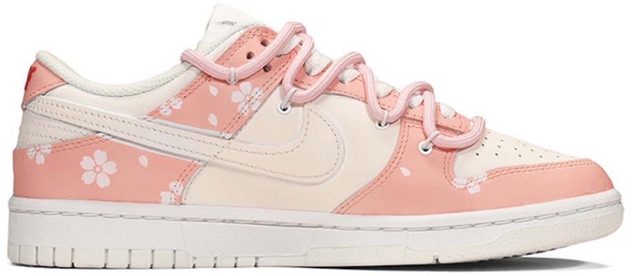 【定制鞋款】Nike Dunk Low '解构樱花' DH9765-100(TeamE-女款解构风樱花浅粉) Order 【定制鞋款】Nike Dunk Low '解构樱花' DH9765-100(TeamE-女款解构风樱花浅粉)