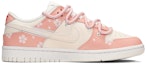 Order 【定制鞋款】Nike Dunk Low '解构樱花' DH9765-100(TeamE-女款解构风樱花浅粉)