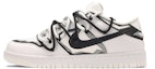 Buy Zapatillas Nike Dunk Low 'Deconstruido Negro Gris Blanco' DH9765-100(TeamE-女款锯齿黑灰白)