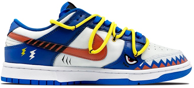 나이키 덩크 로우 '해체상어 블루화이트' (커스텀) DD1391-001(TeamE--男款SharkOW蓝白) Order 나이키 덩크 로우 '해체상어 블루화이트' (커스텀) DD1391-001(TeamE--男款SharkOW蓝白)